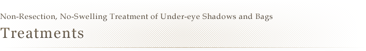 Non-Resection, No-Swelling Treatment of Under-eye Shadows and Bags | Treatment